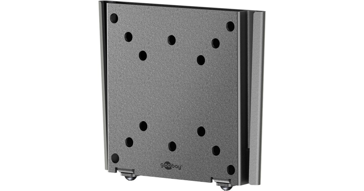 goobayTV Wall Mount Caravan FIXED (S), 13 to 27 inch wandmontage   (Zwart)