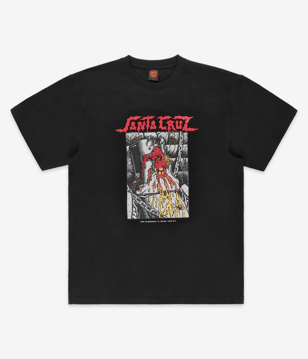 Santa Cruz Pace Dungeon Front T-Shirt (black)