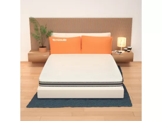 Matelas Memory Foam 180x200, Hauteur 30 cm - Déhoussable, Revêtement Bayscent, Respirant | Cabrio
