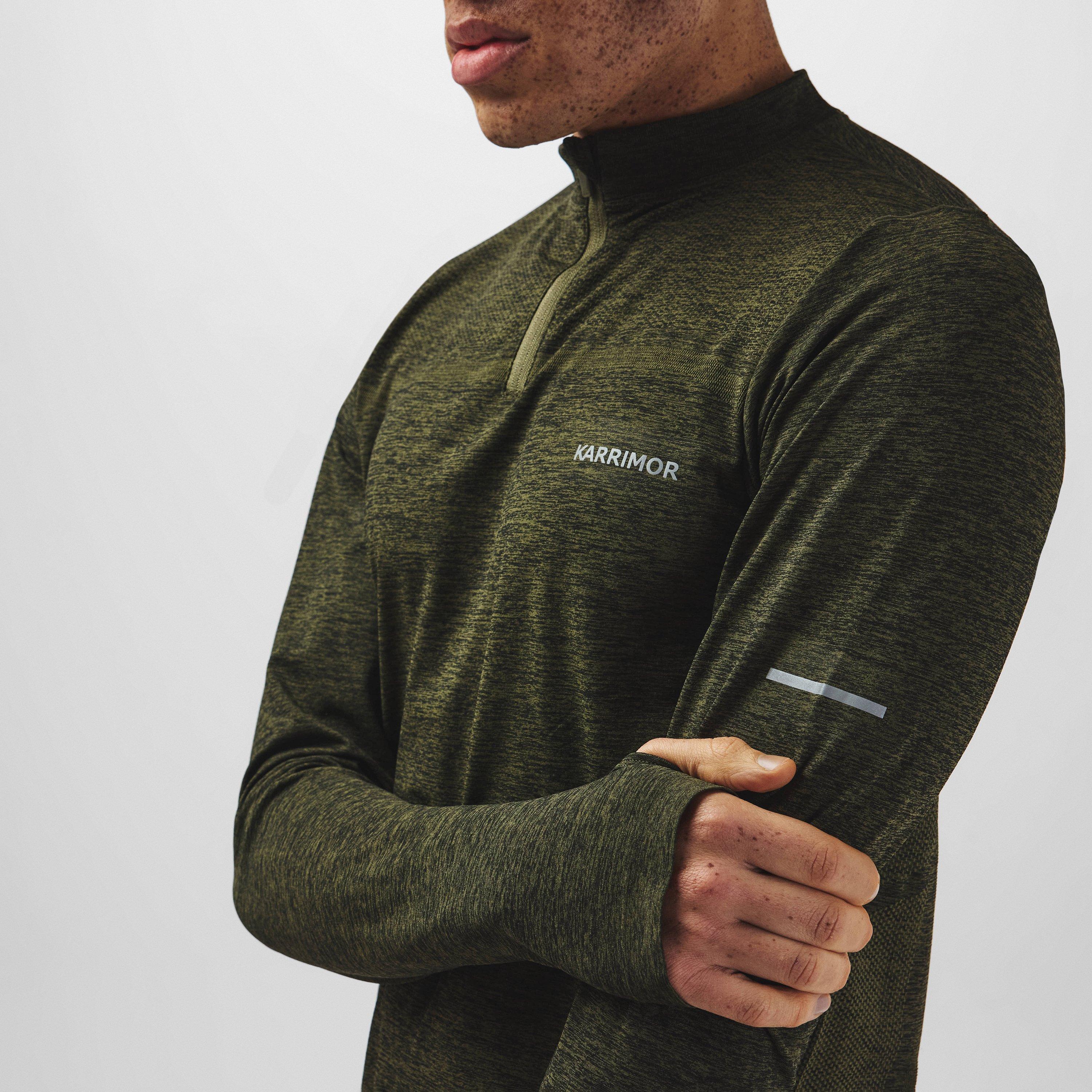 Karrimor Xlite Seamless Running MensquarterZip