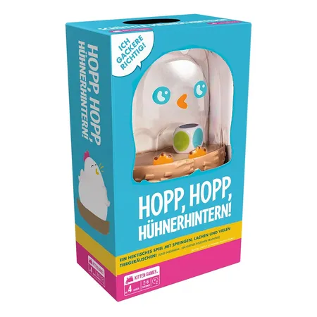 Asmodee Exploding Kittens Hopp, hopp, Hühnerhintern