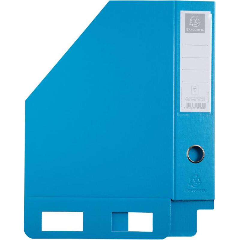 Porte-revues PP - Dos 70 mm - livrés à plat - 23 x 31 cm - Couleurs assorties