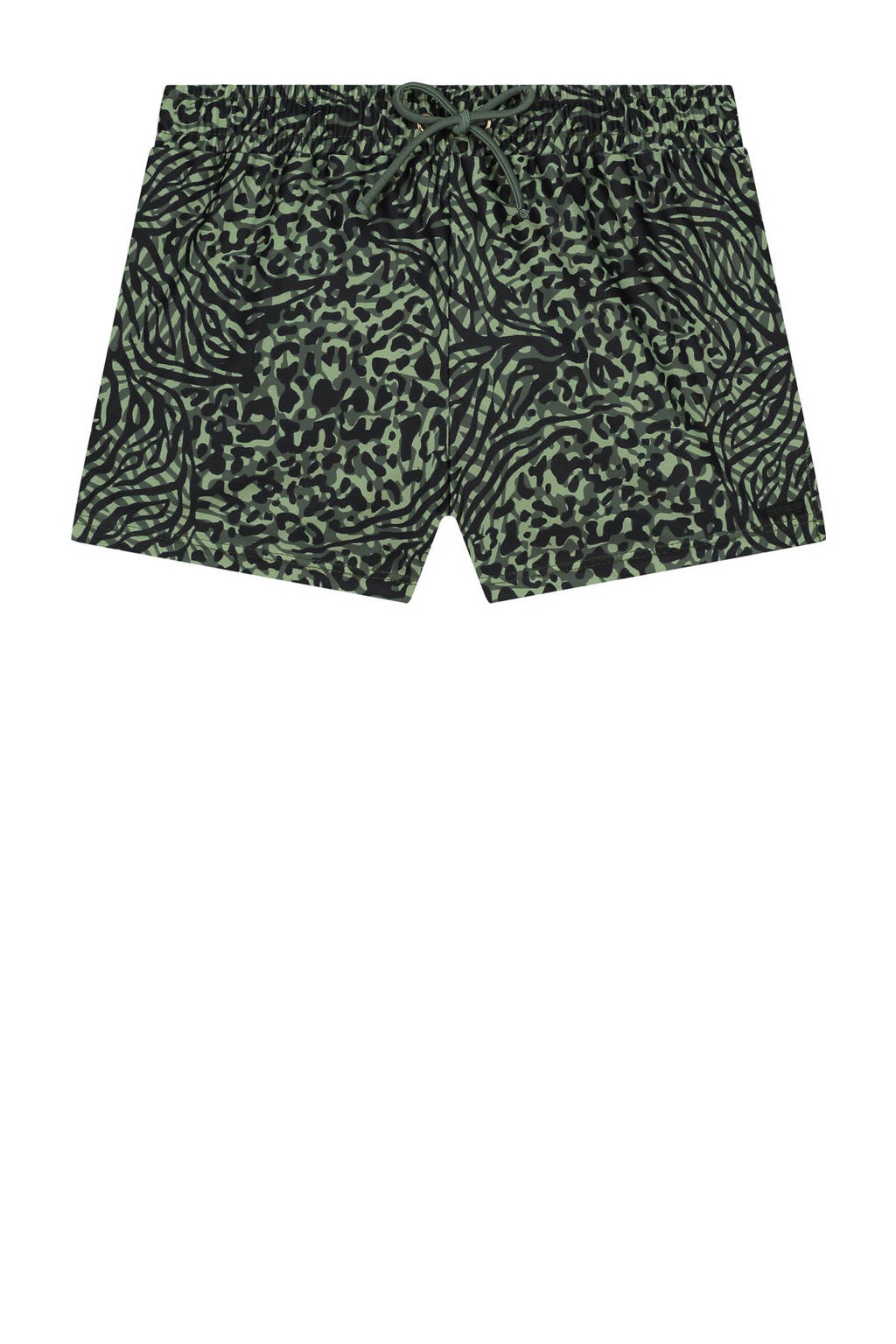 zwemshort Sil groen/zwart