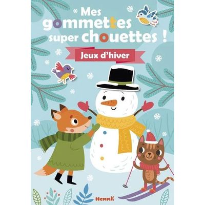 Hemma - Mes gommettes super chouettes ! - Jeux d'hiver