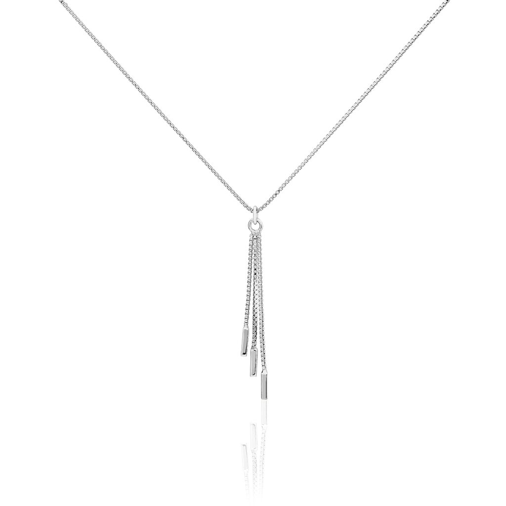 Collier Ginevra Argent Blanc