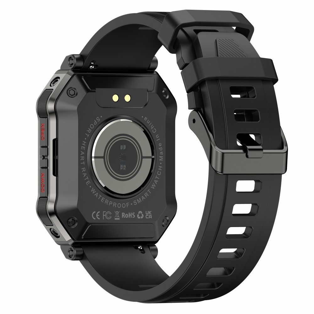 Fitness Tracker Smart Watch mit Herzfrequenz- / Blutdruckmessung und 1.91