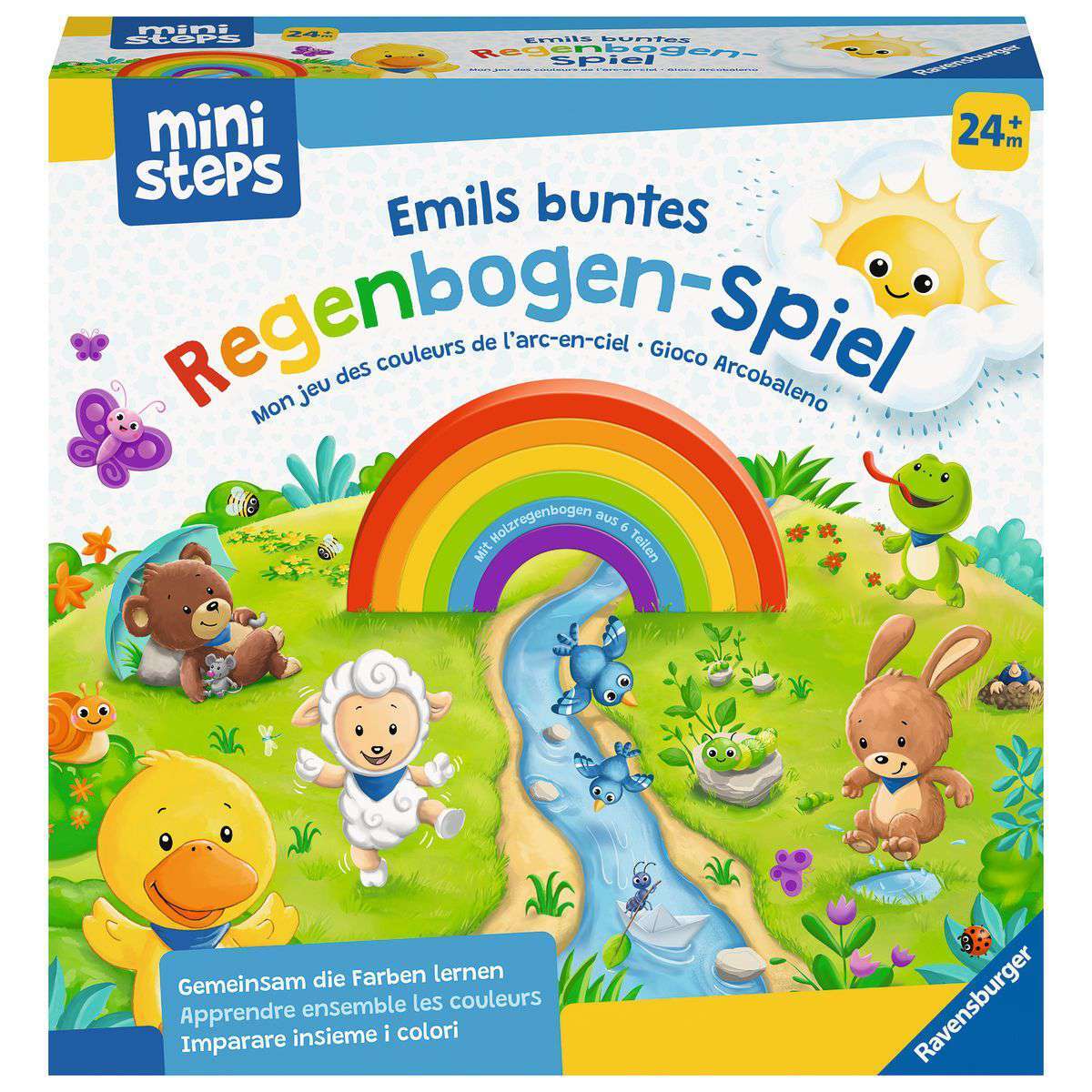 Ravensburger Spiel ministeps: Emils buntes Regenbogen-Spiel