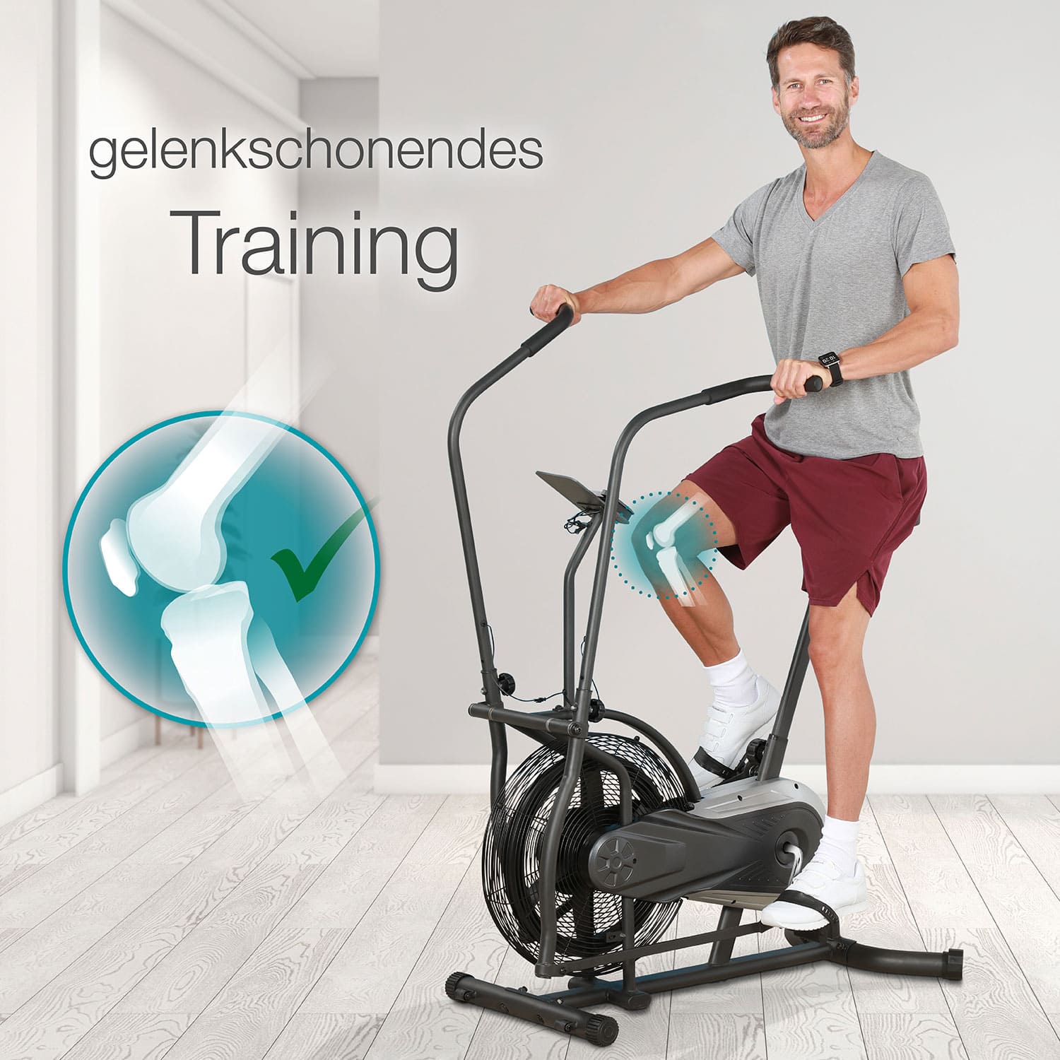 aktivshop Sitz-Crosstrainer aktiv »Airbike«