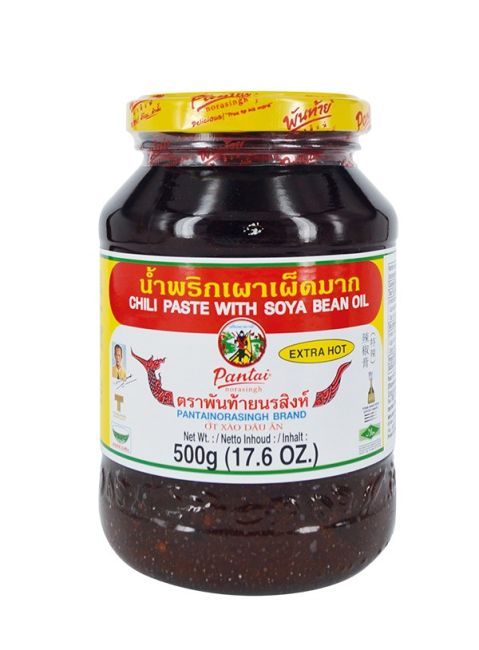 Pantainorasingh Chilipasta met Sojabonenolie 500g
