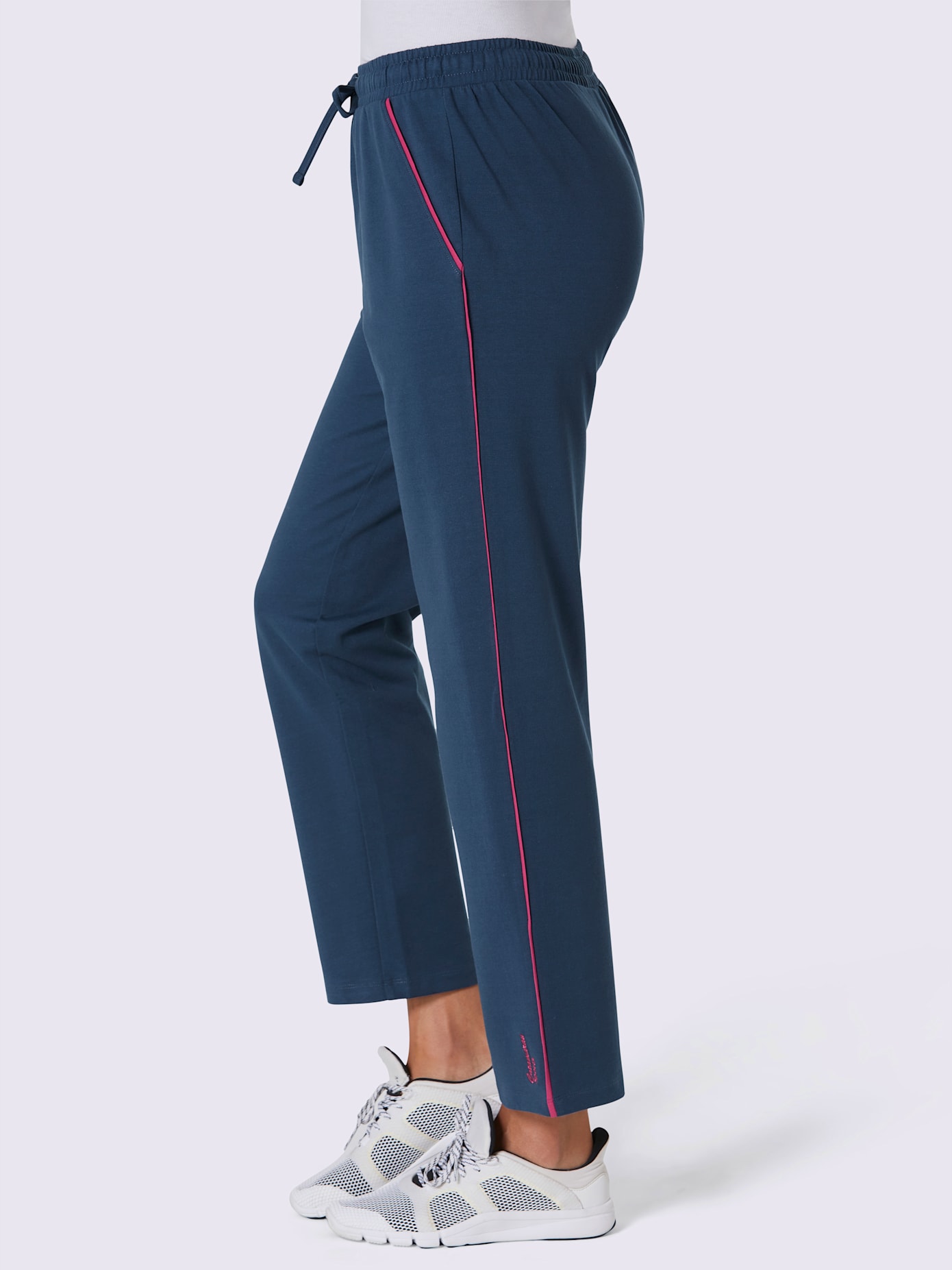 Lot de 2 pantalons coutures de séparation affinantes