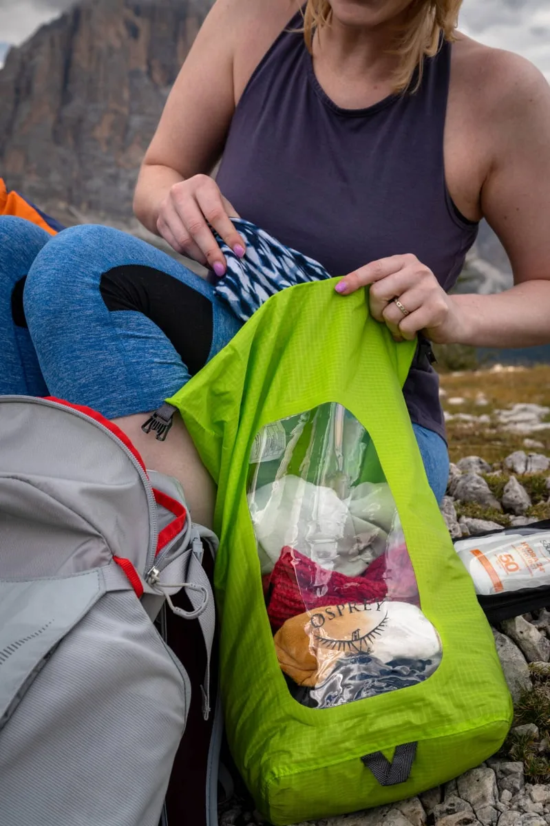 Osprey Dry Sack 6 W/Window Black