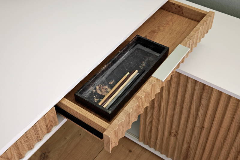 Novel Eck-Schreibtisch mit Anbau WAVE