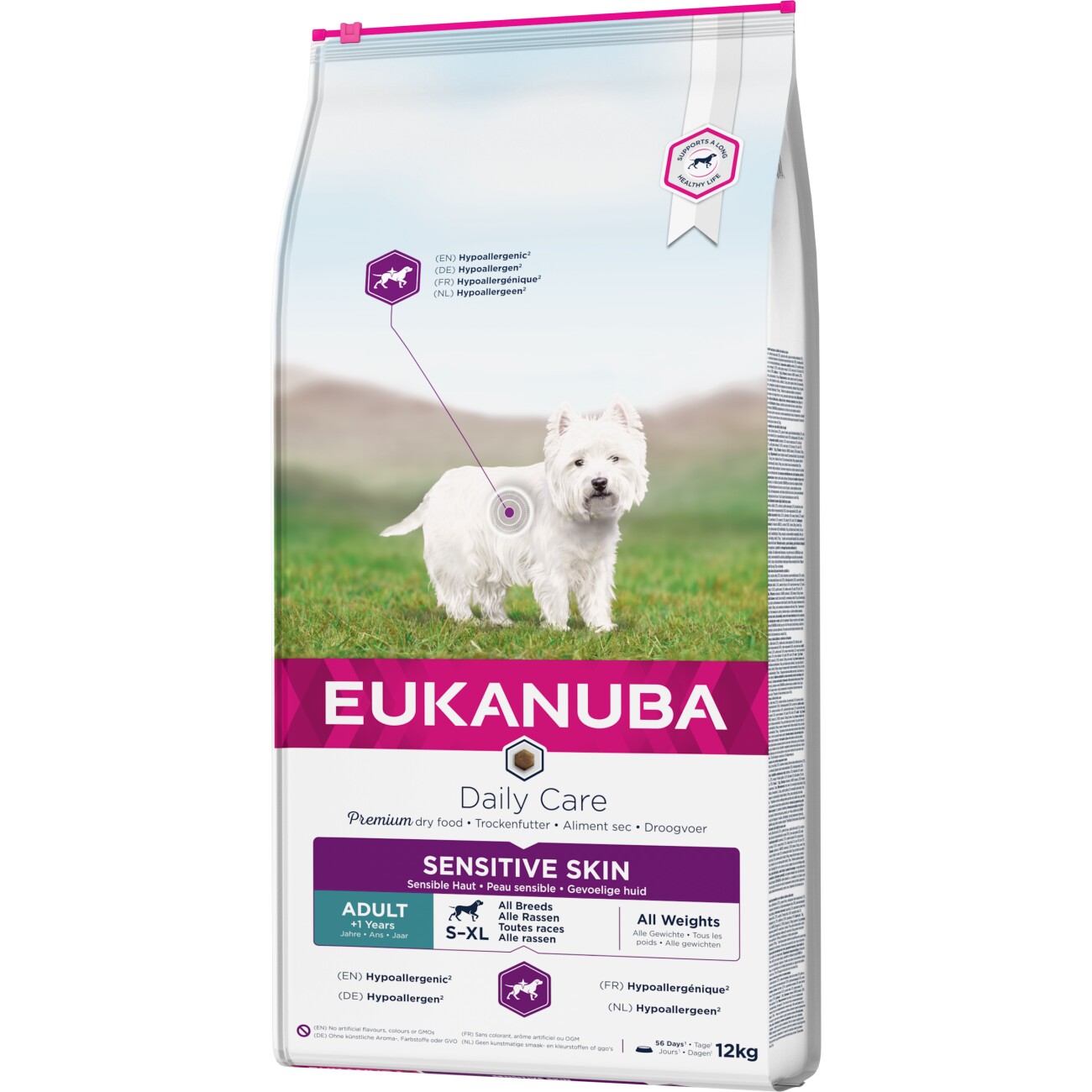 EUKANUBA Trockenfutter Hund Daily Care Sensible Haut Adult 12 kg