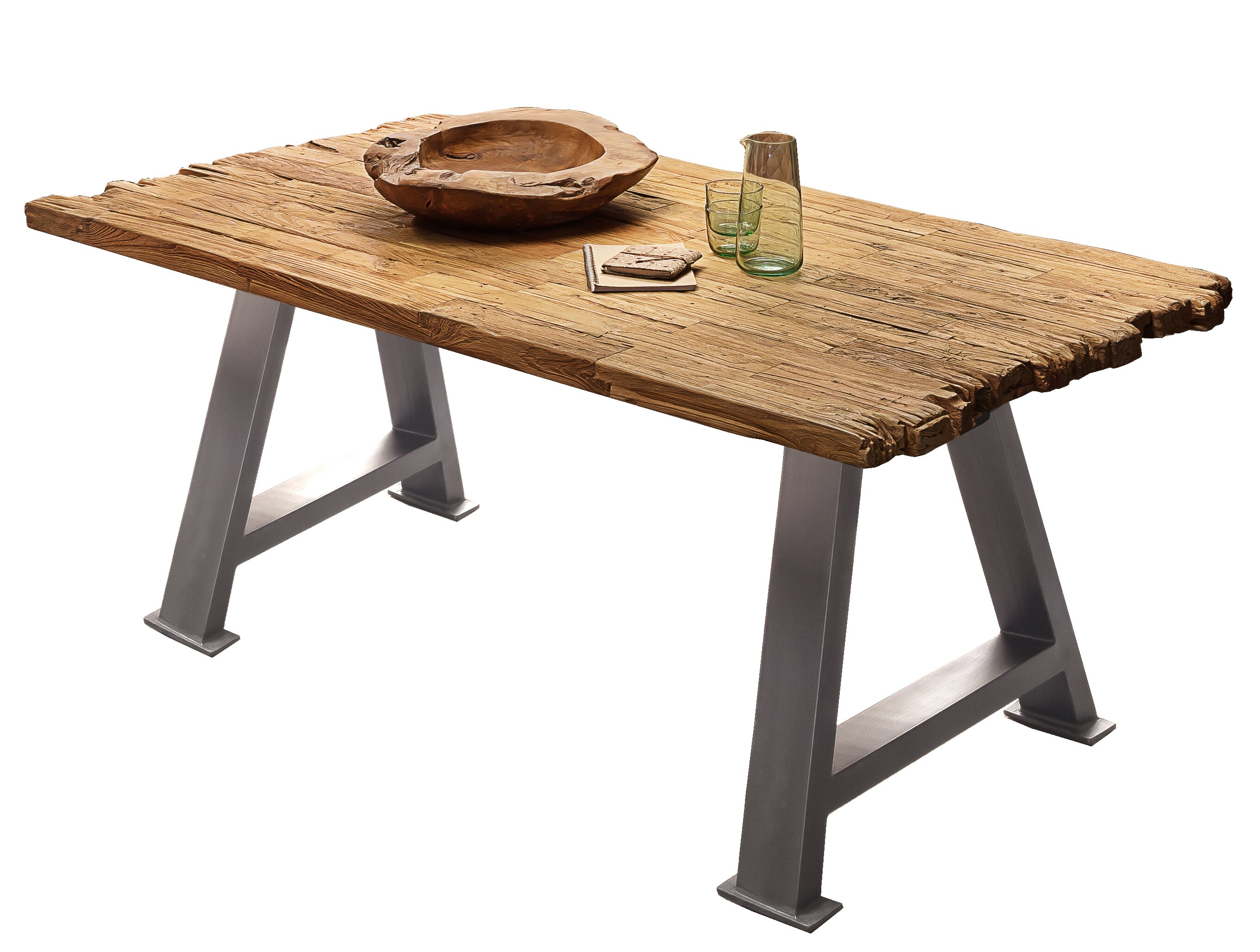 Tischplatte 180x100 Teak Esstisch Schreibtisch DIY Tisch Zubehör Küchentisch