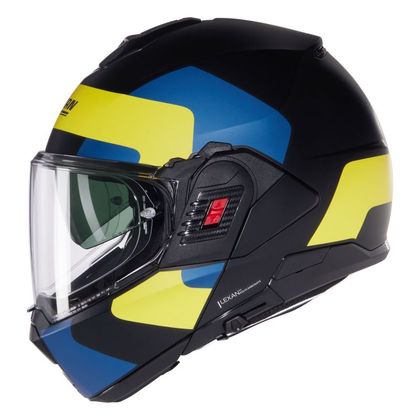 Casque Nolan N120-1 - OMOCROMO - Noir / Bleu