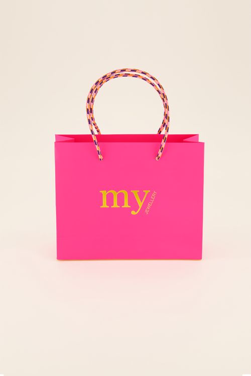 Giftbag klein roze