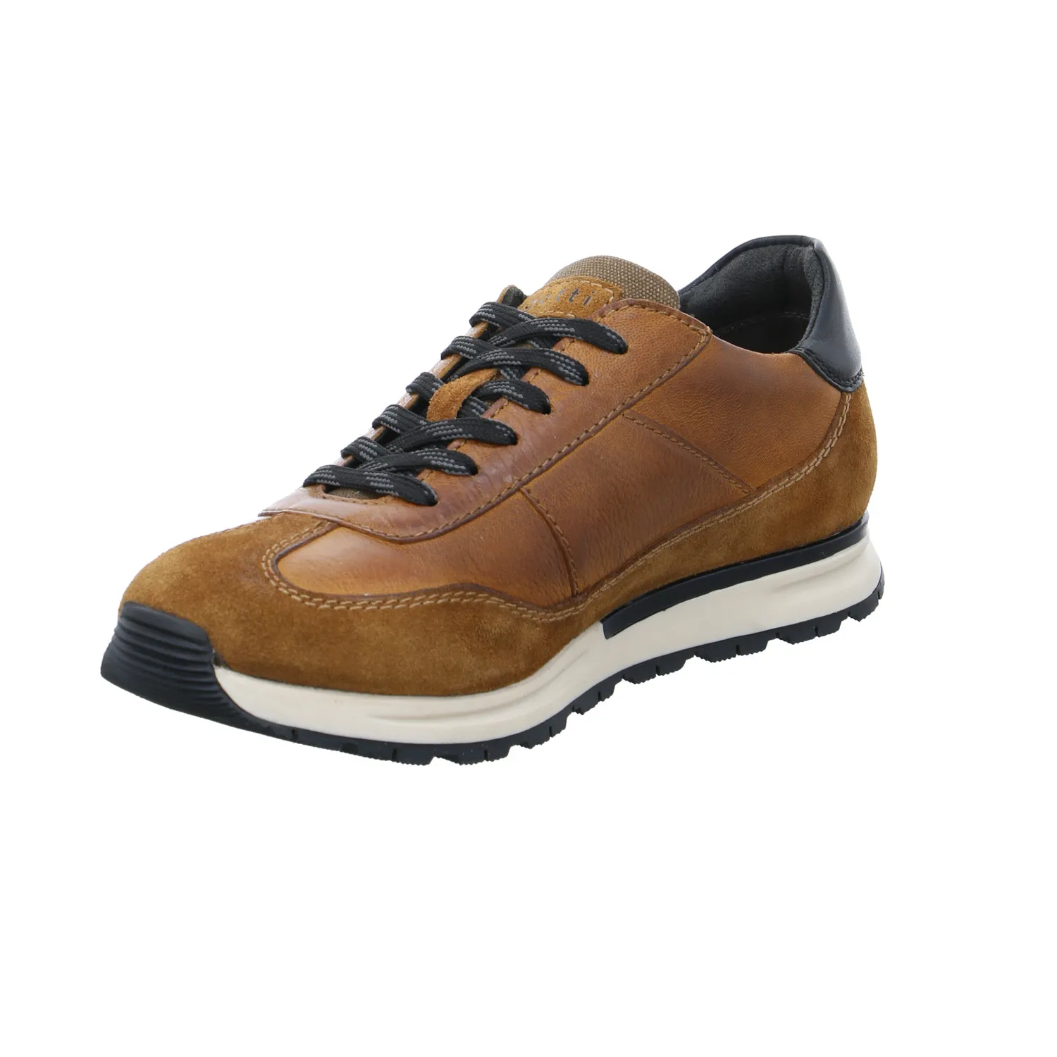 BUGATTI SHOES Halbschuhe Sneaker Cognac Leder