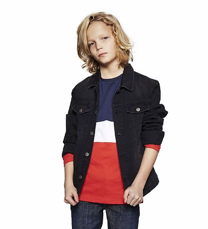 Cost:Bart Jeansjacke - Clark - Schwarz
