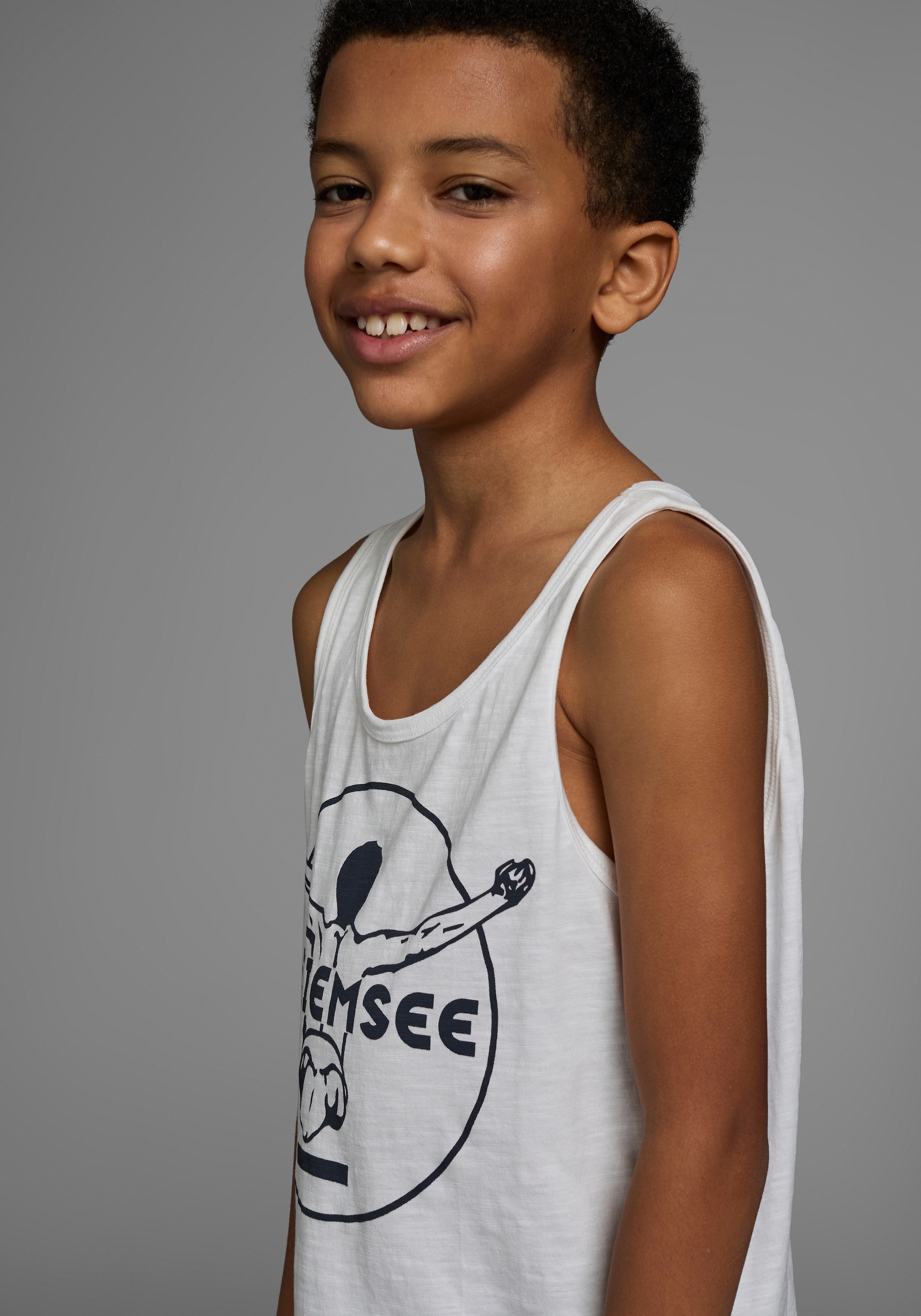 Chiemsee Tanktop »BASIC«, mit Logo-Druck in Kontrast
