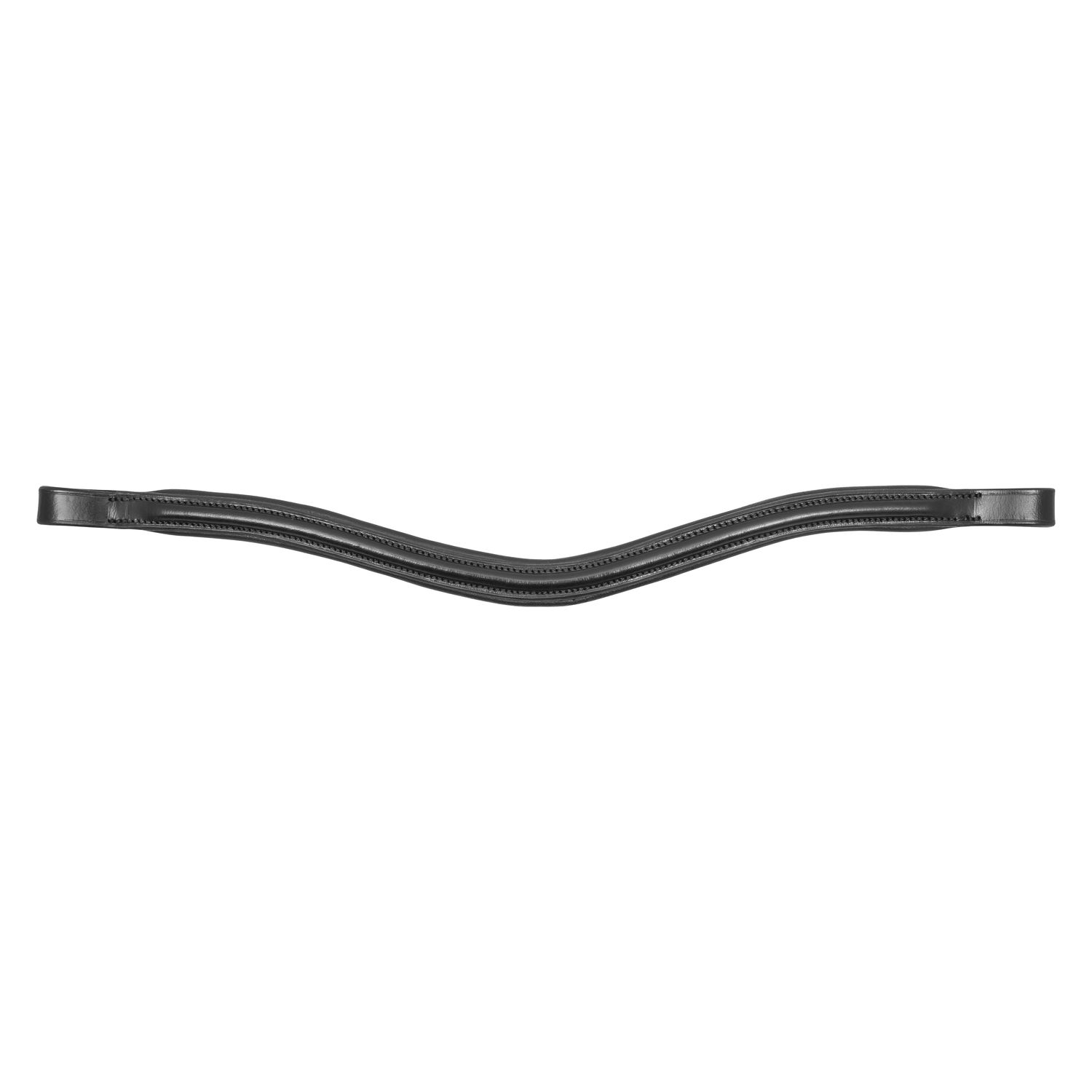 Lederstirnband Classic  - schwarz