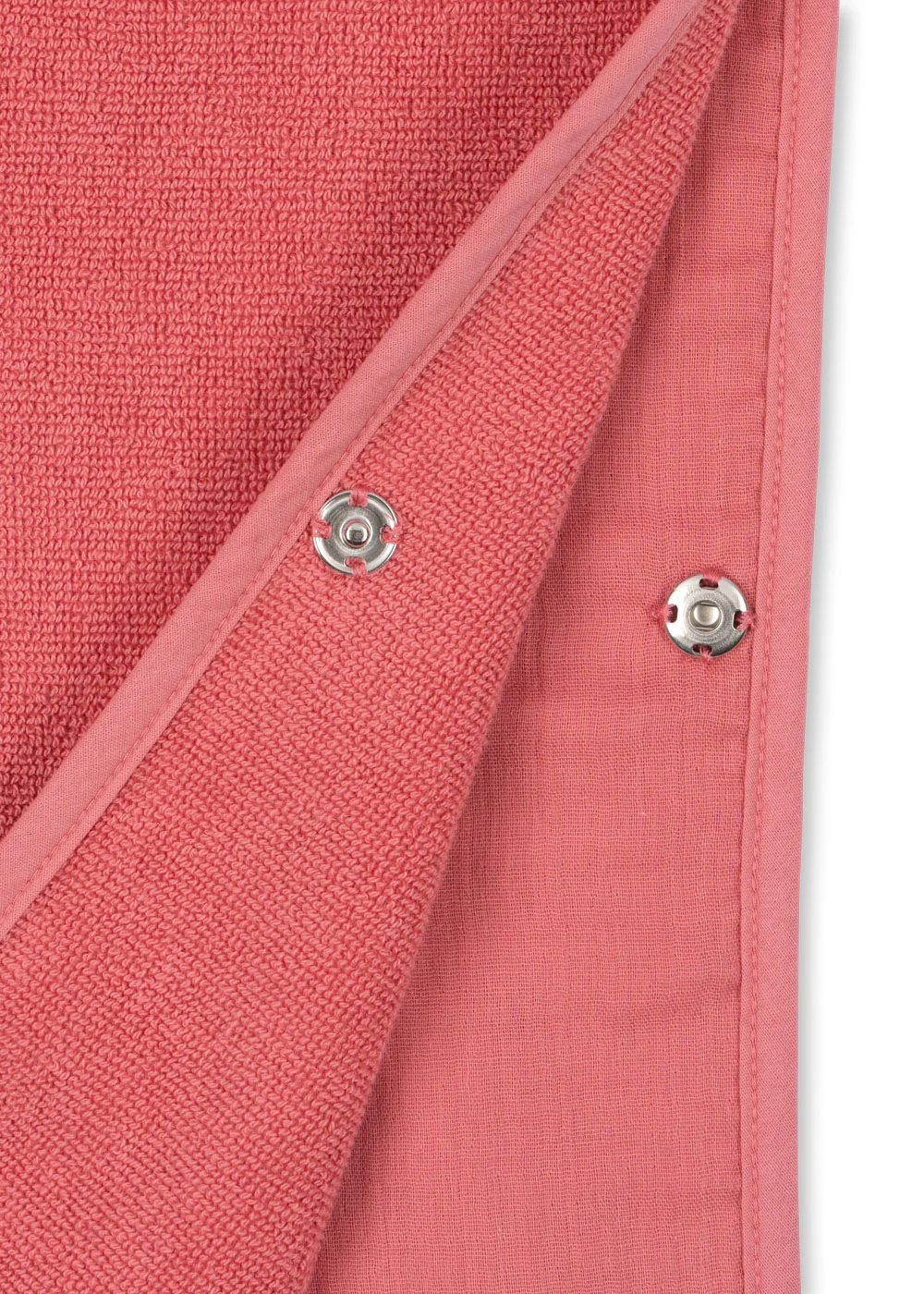 poncho - flamingo plume - 2-4Y