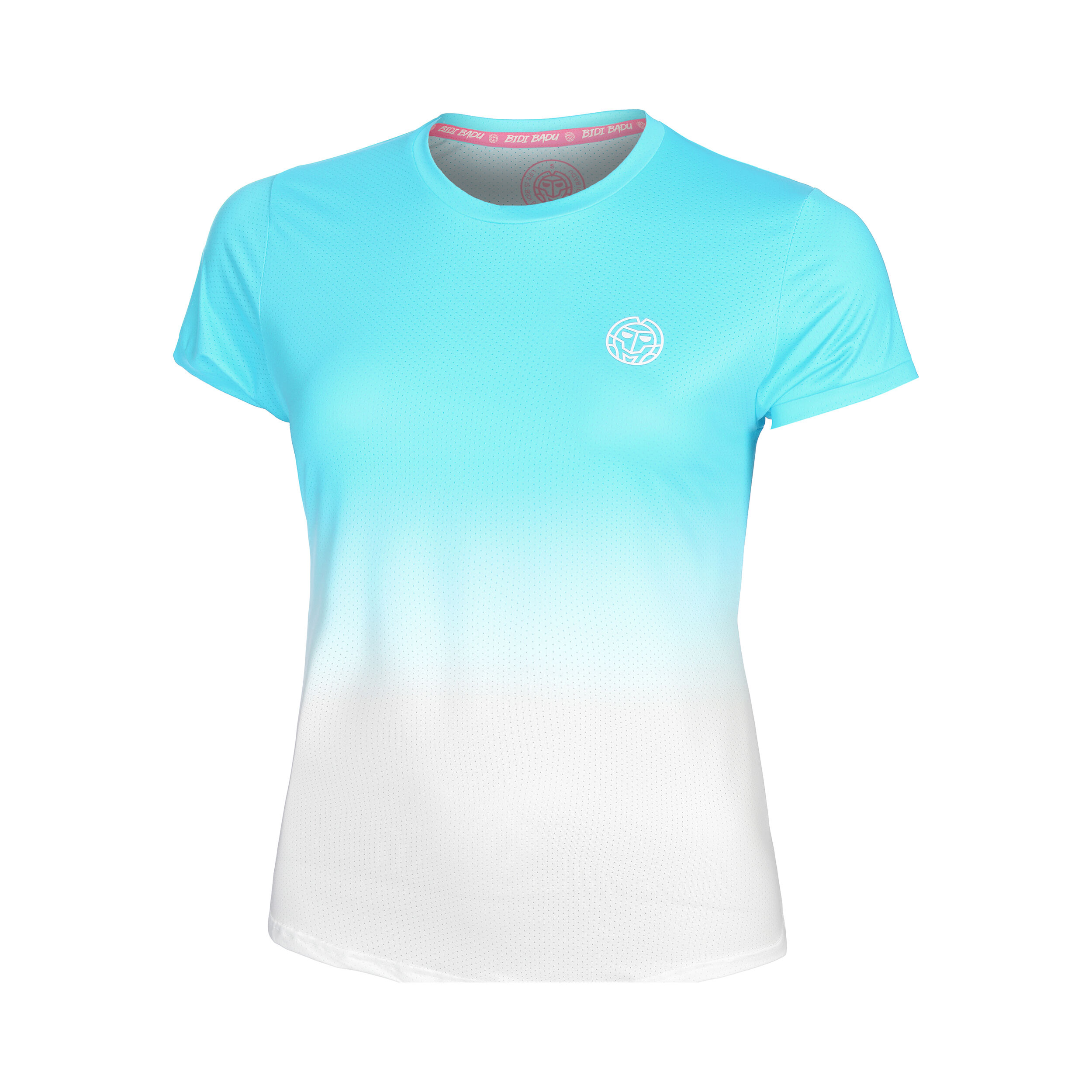 BIDI BADU Crew Gradiant T-shirt Filles - Turquoise , Blanc