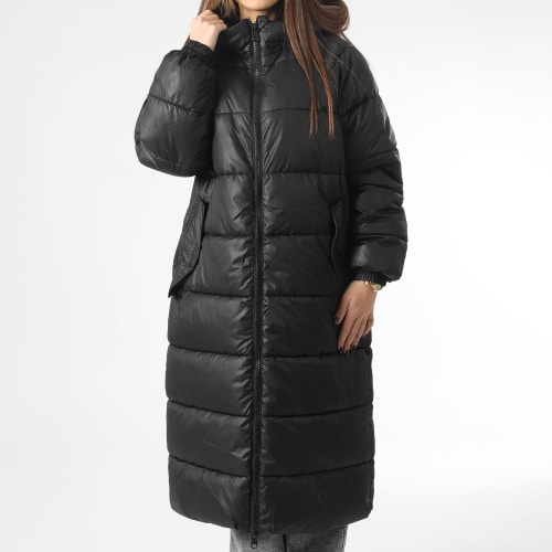 Doudoune Capuche Femme Longue Willow Noir