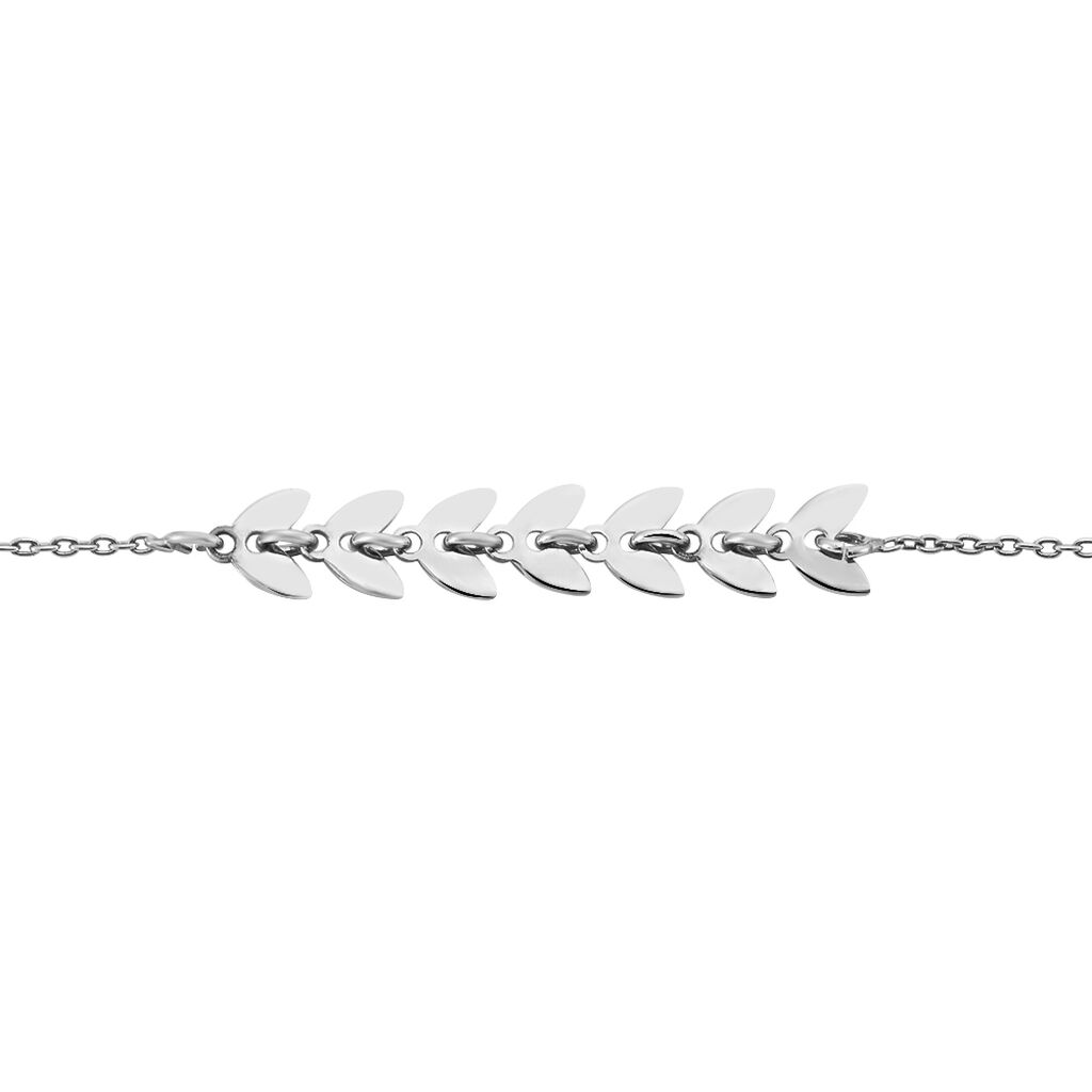 Bracelet Auxanne Argent Blanc
