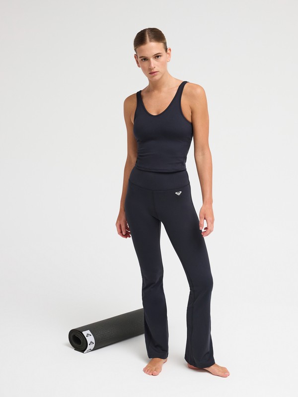 Heart Into It Boot Leg Pantalon de sport Noir Femme