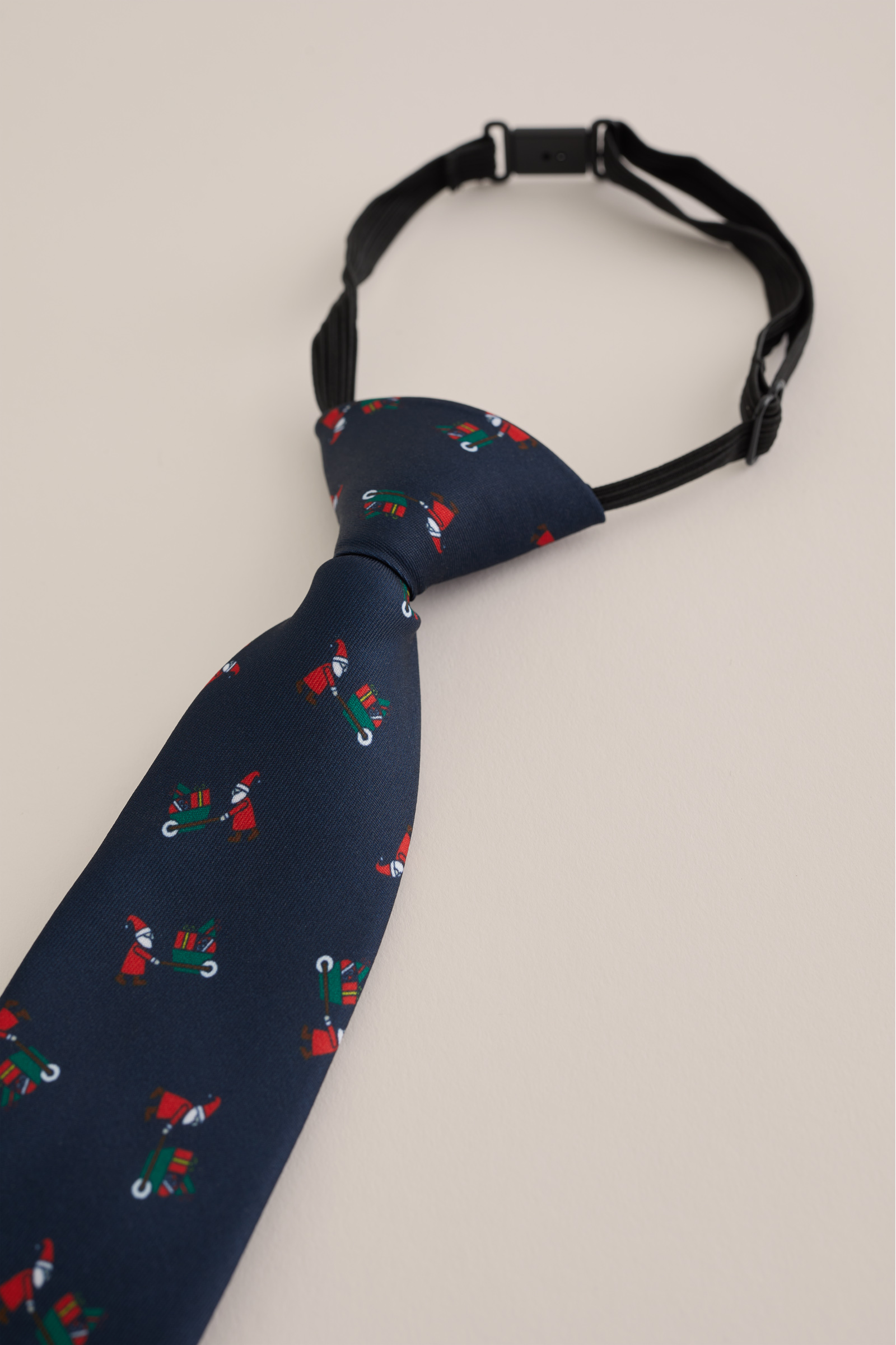 Jongens kerst stropdas WE Fashion Donkerblauw