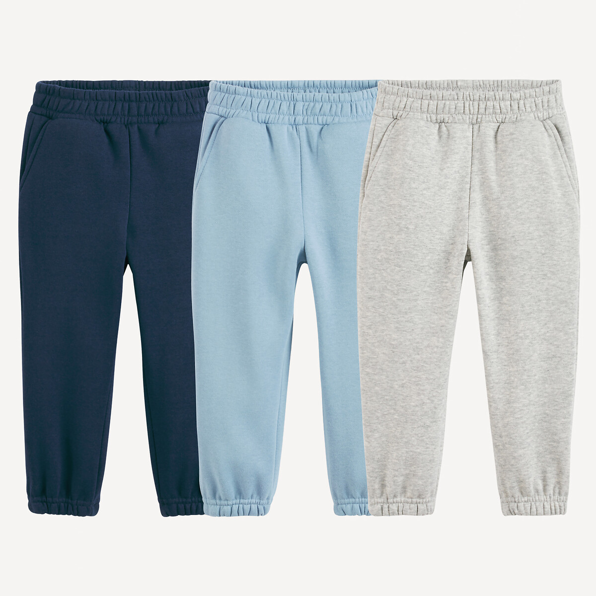 COLEÇÃO LA REDOUTE<br>Conjunto de 3 fatos de treino em fleece