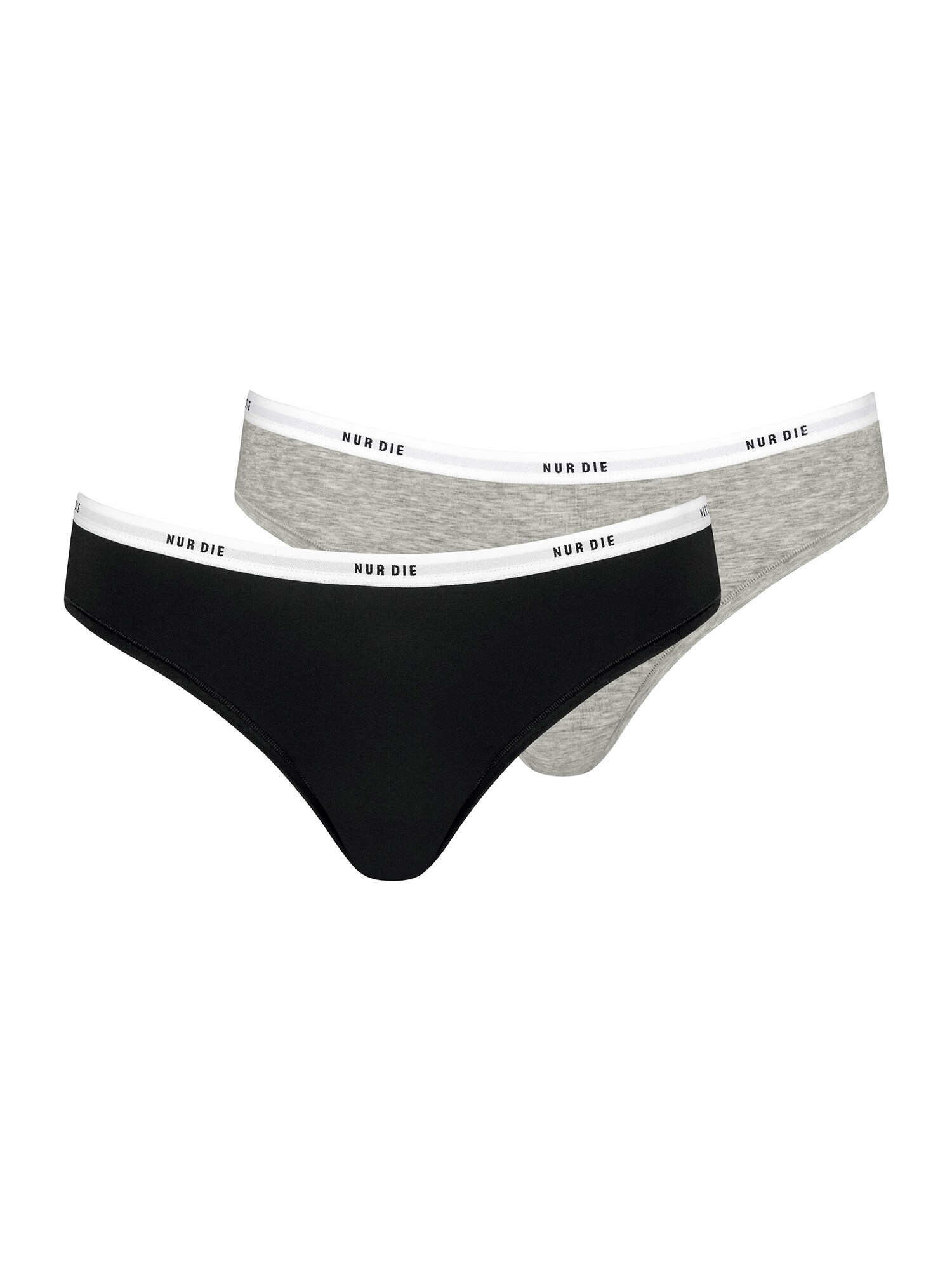 NUR DIE Damen Slip Soft Sportiv 2er Pack