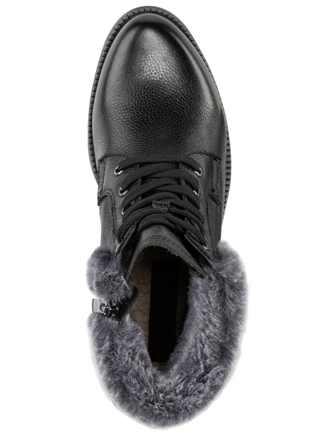 ELENA EDEN Stiefelette mit flauschigem Plüsch-Kragen