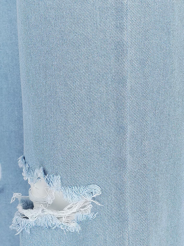 KARL KANI Jeans Wide Leg blau