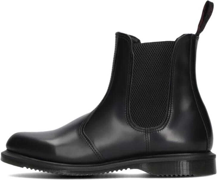 Dr. Martens Klassieke Chelsea Boots Flora Zwart Leer