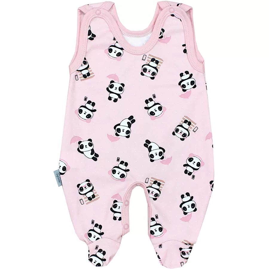 TupTam Baby Strampler mit Aufdruck Spruch 5er Pack mintweiß