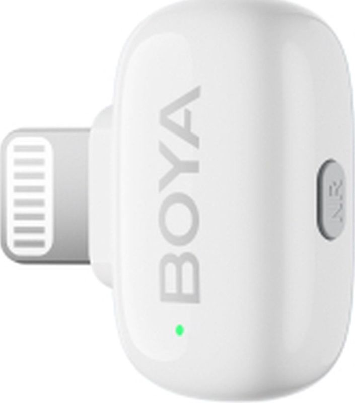 Boya - MINI 13 - Draadloze Microfoon - Wit - 2TX + 2RX