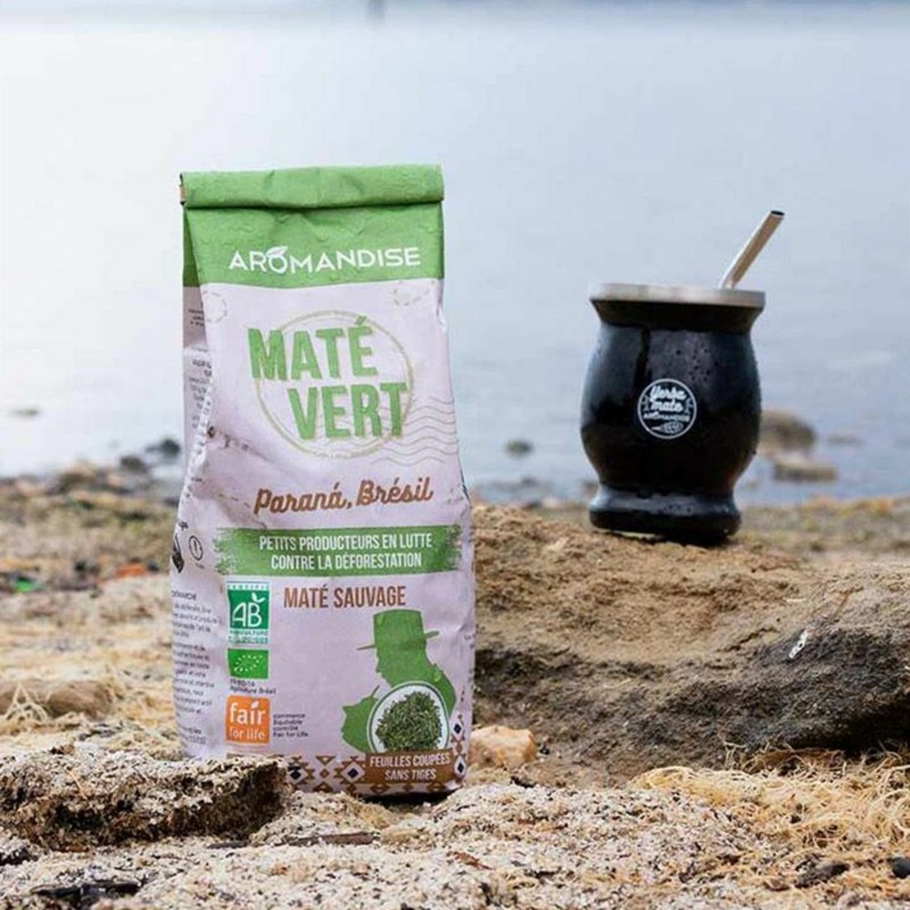 Thé vert maté sauvage du brésil - 350 g