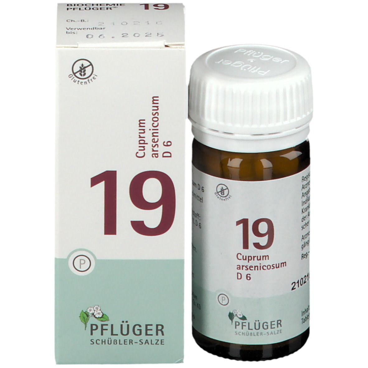 Biochemie Pflüger® Nr. 19 Cuprum arsenicosum D6 Tabletten