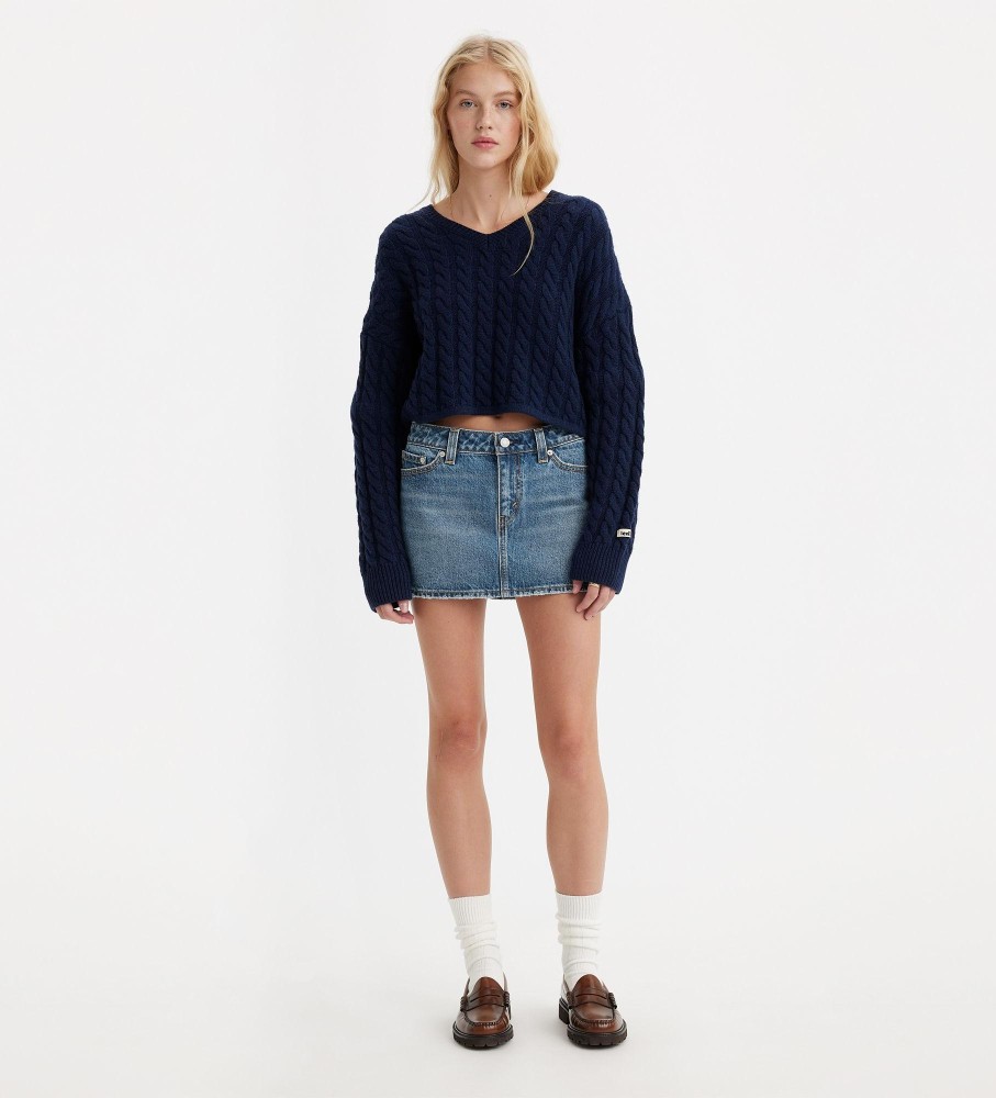 Saia Levi's tamanho XS azul