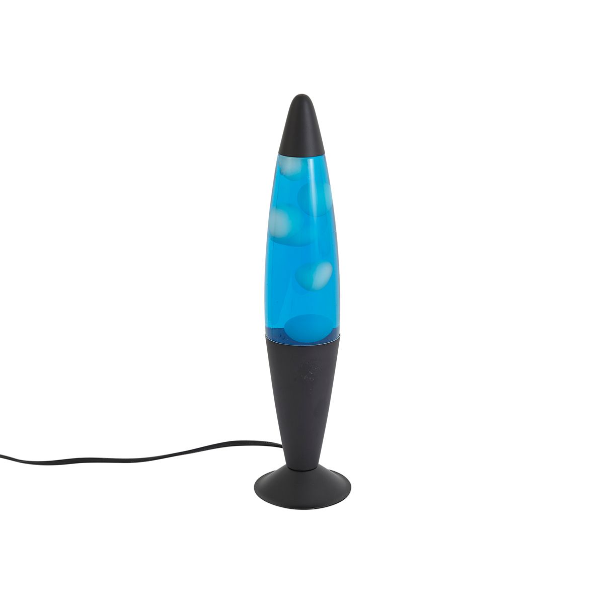 Lavalamp blauw met witte wax incl. LED - Molten Lava