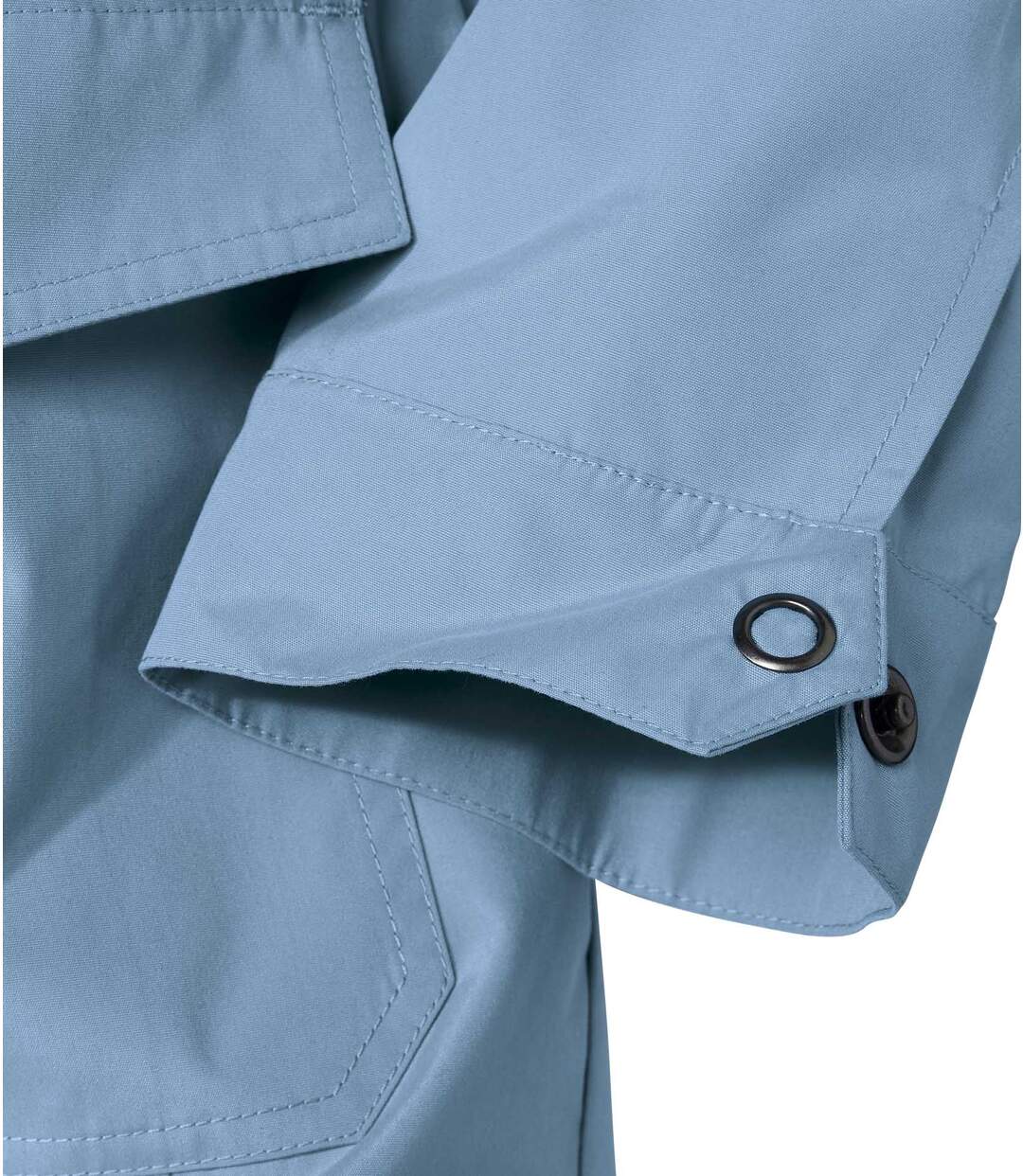 Parka Coupe-Vent Doublée Micropolaire