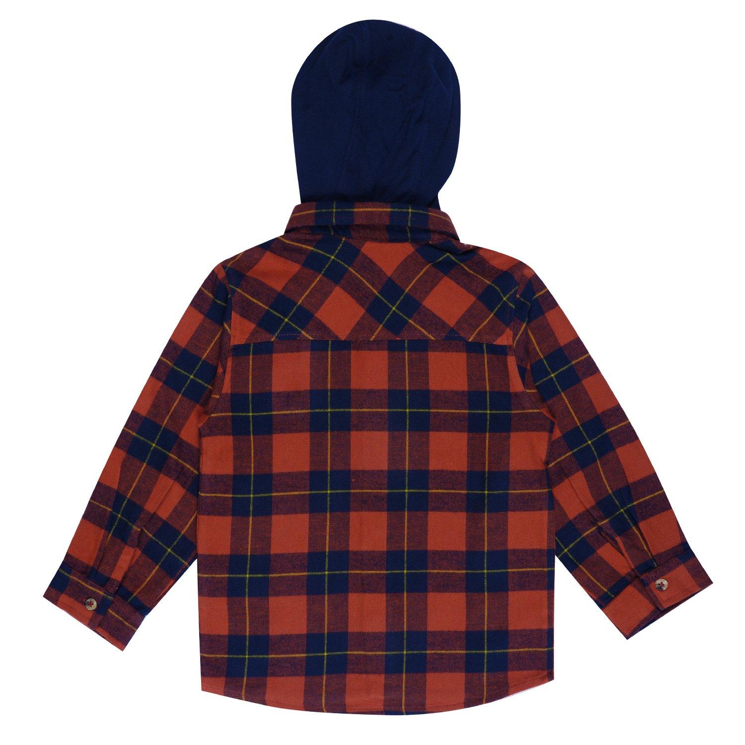 Firetrap Check Hoodie and Shirt Infants