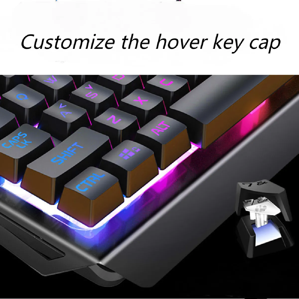 General Ensemble Clavier & Souris Gaming RVB