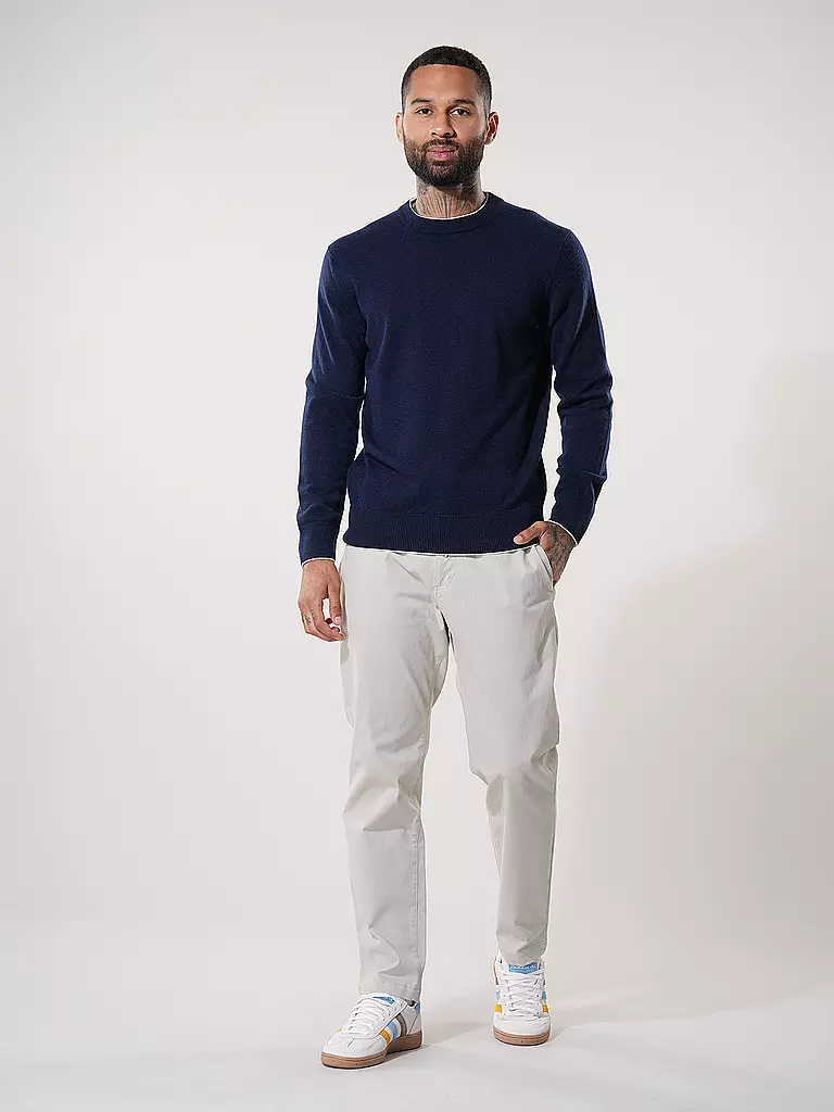 ELEVENTY Kaschmirpullover dunkelblau