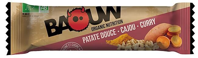 BAOUW - BARRE PATATE DOUCE / CAJOU / CURRY BIO