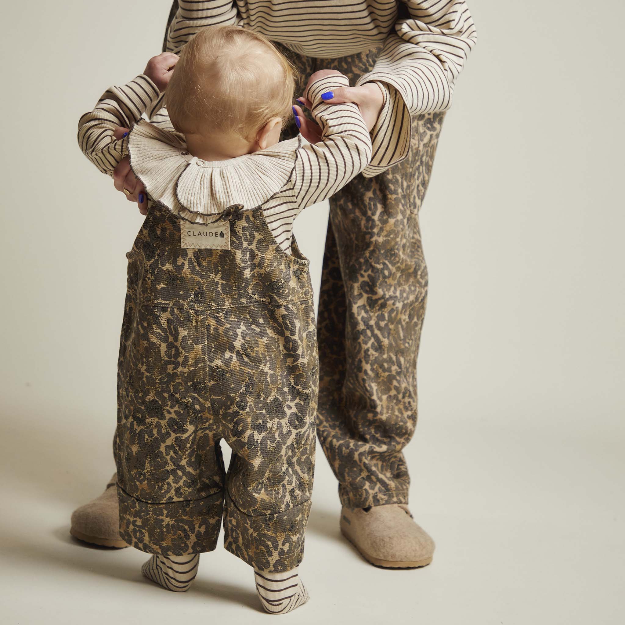 Latzhose Blythe Leopard Print
