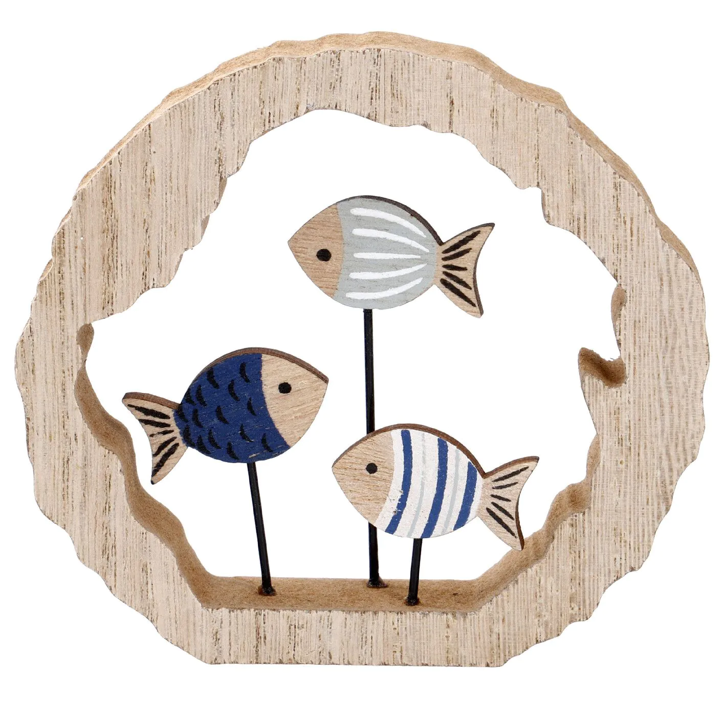 Deko-Objekt Maritim, Fische, 12 cm