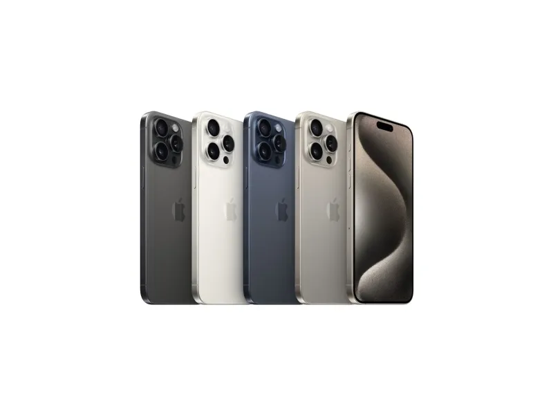 Apple iPhone 15 Pro Max - 5G smartphone - dual-SIM / Intern hukommelse 256 GB - OLED-skærm - 6.7