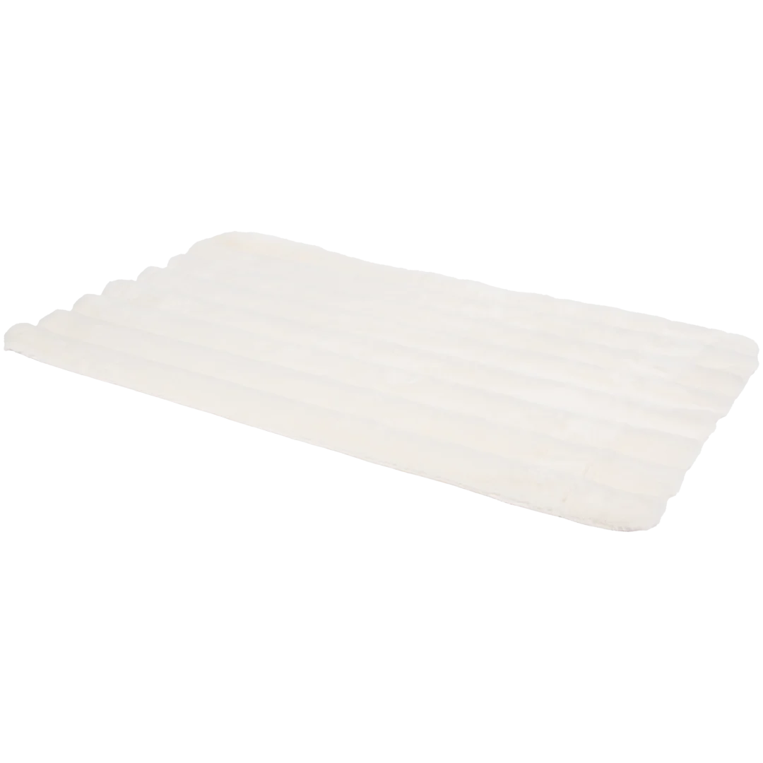 Tapis en fausse fourrure